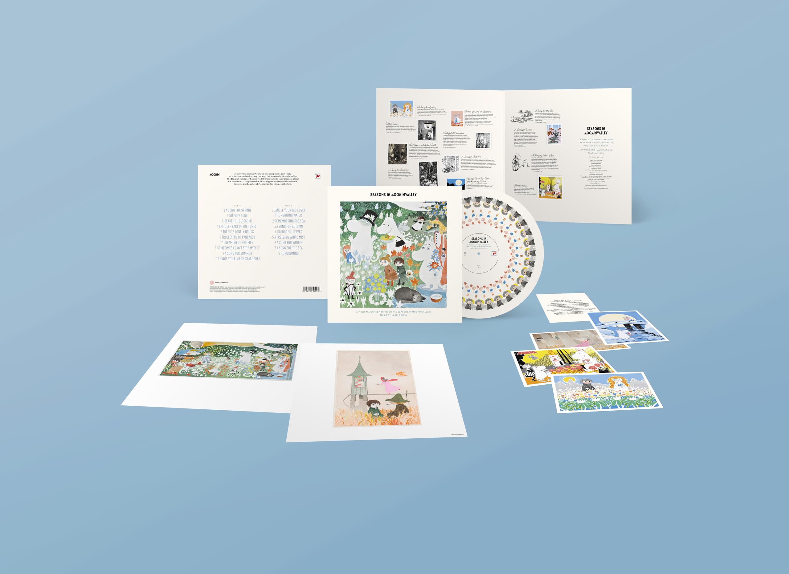 Amazon.co.jp: Seasons in Moominvalley (Zoetrope Vinyl) [Analog